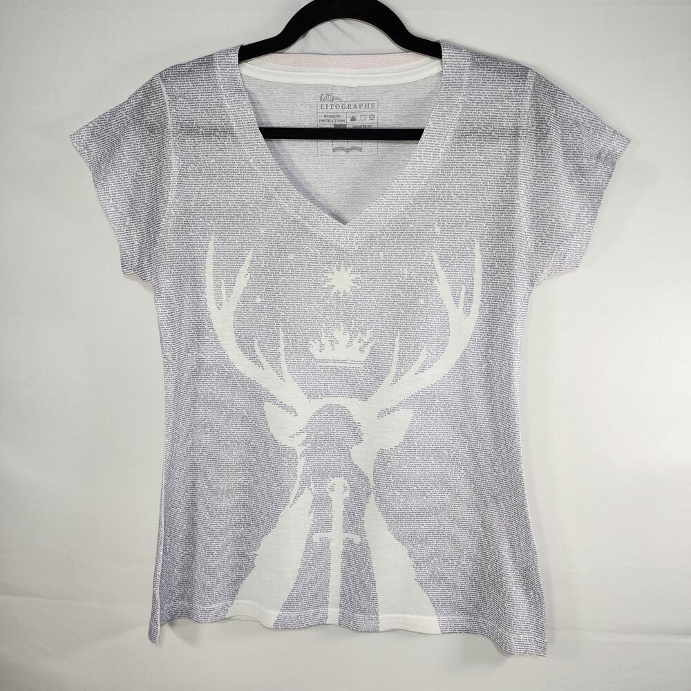 NWOT Women's Game of Thrones Lithograph T-shirt M
